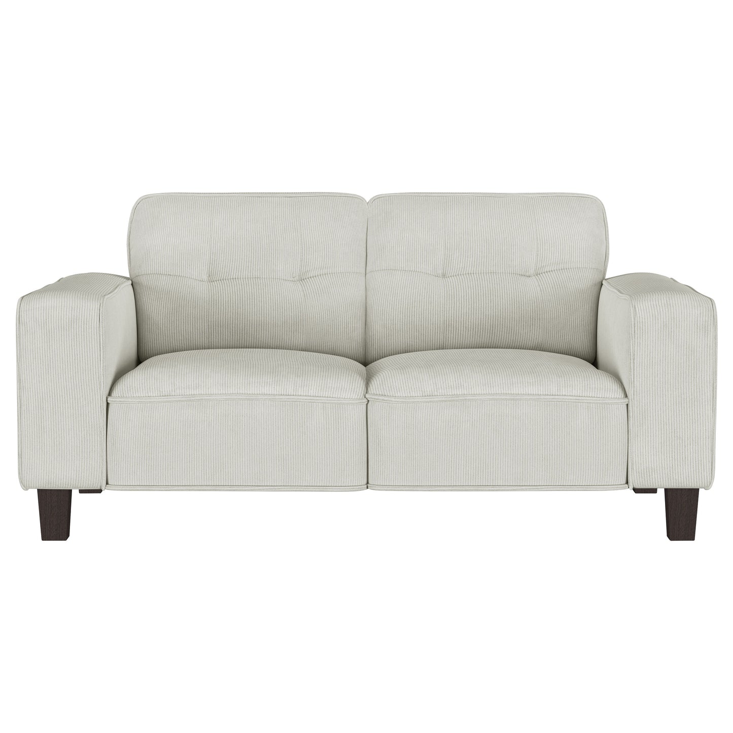 Deerhurst 3-piece Upholstered Track Arm Sofa Set Greige