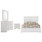 Felicity 4-piece Full Bedroom Set White High Gloss