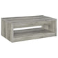Felix 3-piece Coffee and End Table Set Grey Driftwood