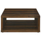 Frisco 3-piece Coffee and End Table Set Dark Pine