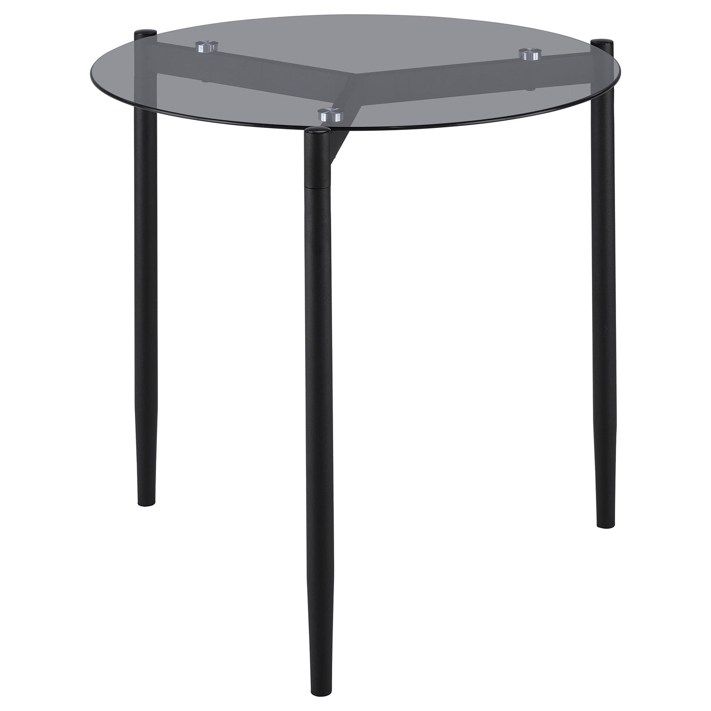 Rosalie 3-piece Round Coffee and End Table Set Grey