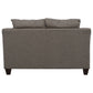 Salizar 2-piece Upholstered Flared Arm Sofa Set Grey