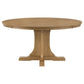 Hartville 7-piece Round Dining Table Set Natural Light Brown