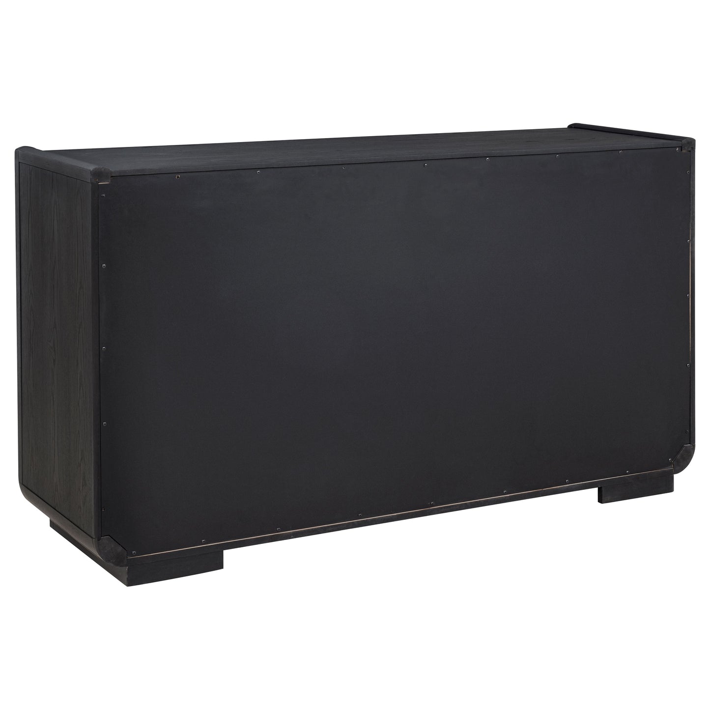 Leandro 2-drawer Dining Sideboard Server Burnished Black