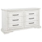 McKinney 4-piece California King Bedroom Set Vintage White