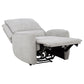 Sylmar 3-piece Chenille Power Reclining Sofa Set Dove Grey