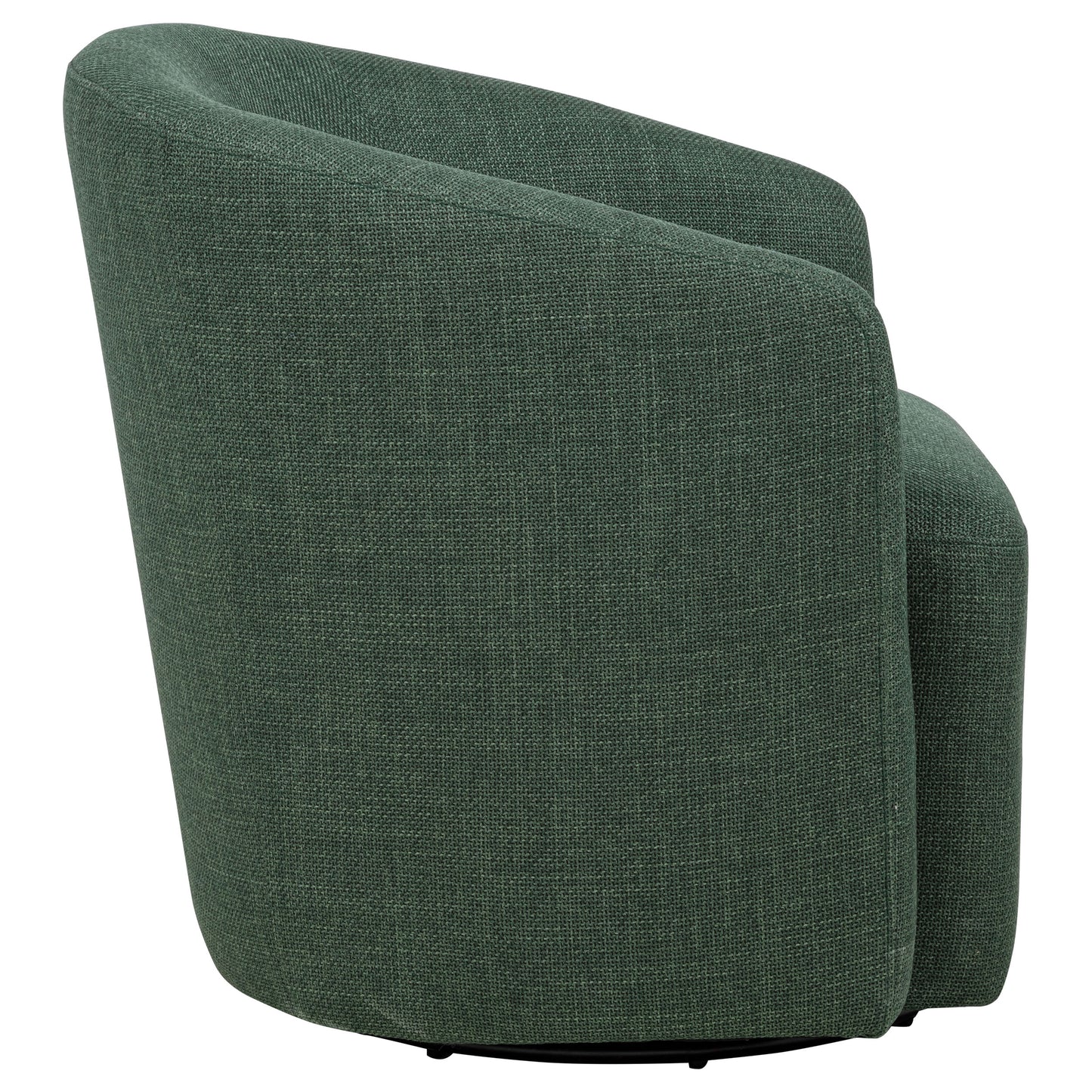 Mossbrook Fabric Upholstered Swivel Accent Chair Green
