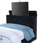 Tisdall California King Flame Visualizer TV Bed Black