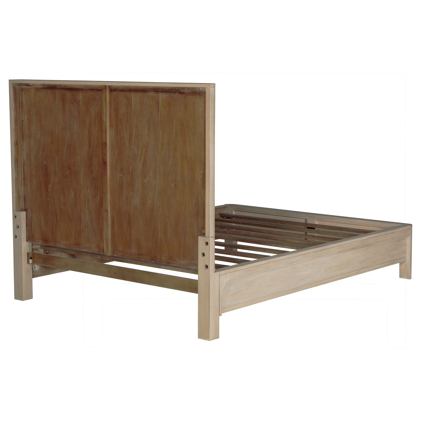 Solano 55-inch Eastern King Panel Bed Weathered Mango