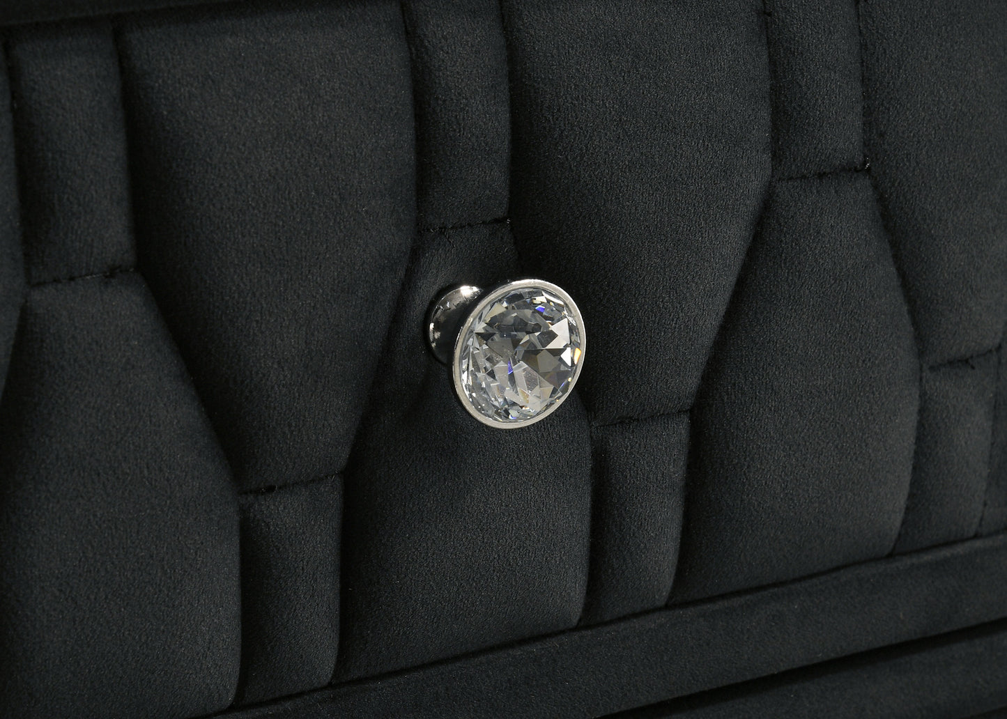 Lorient 8-drawer LED Bedroom Dresser Cabinet Black