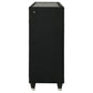 Lorient 8-drawer LED Bedroom Flame Box Dresser Black