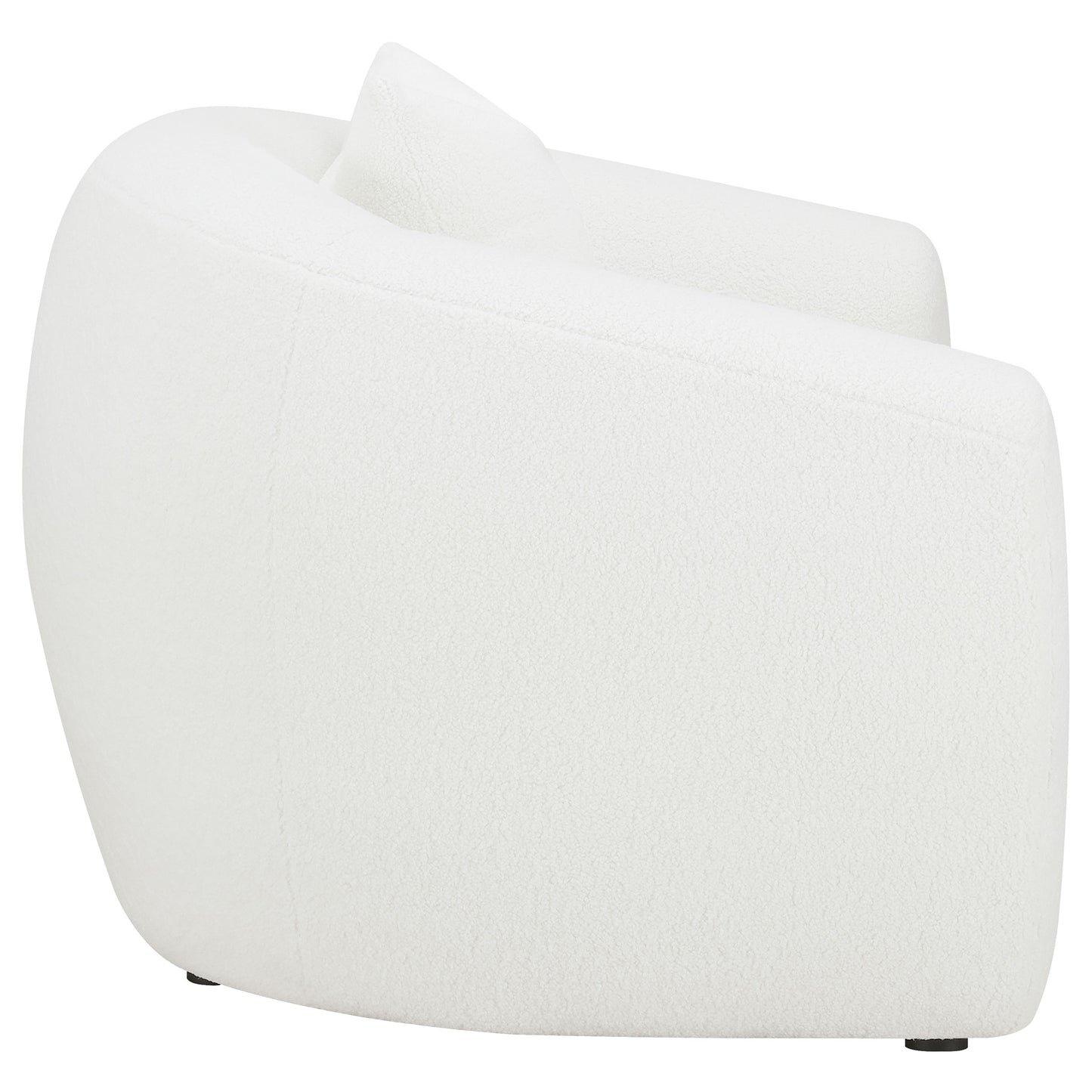 Isabella Upholstered Tight Back Chair White